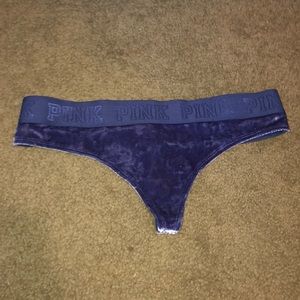 PINK velvet underwear